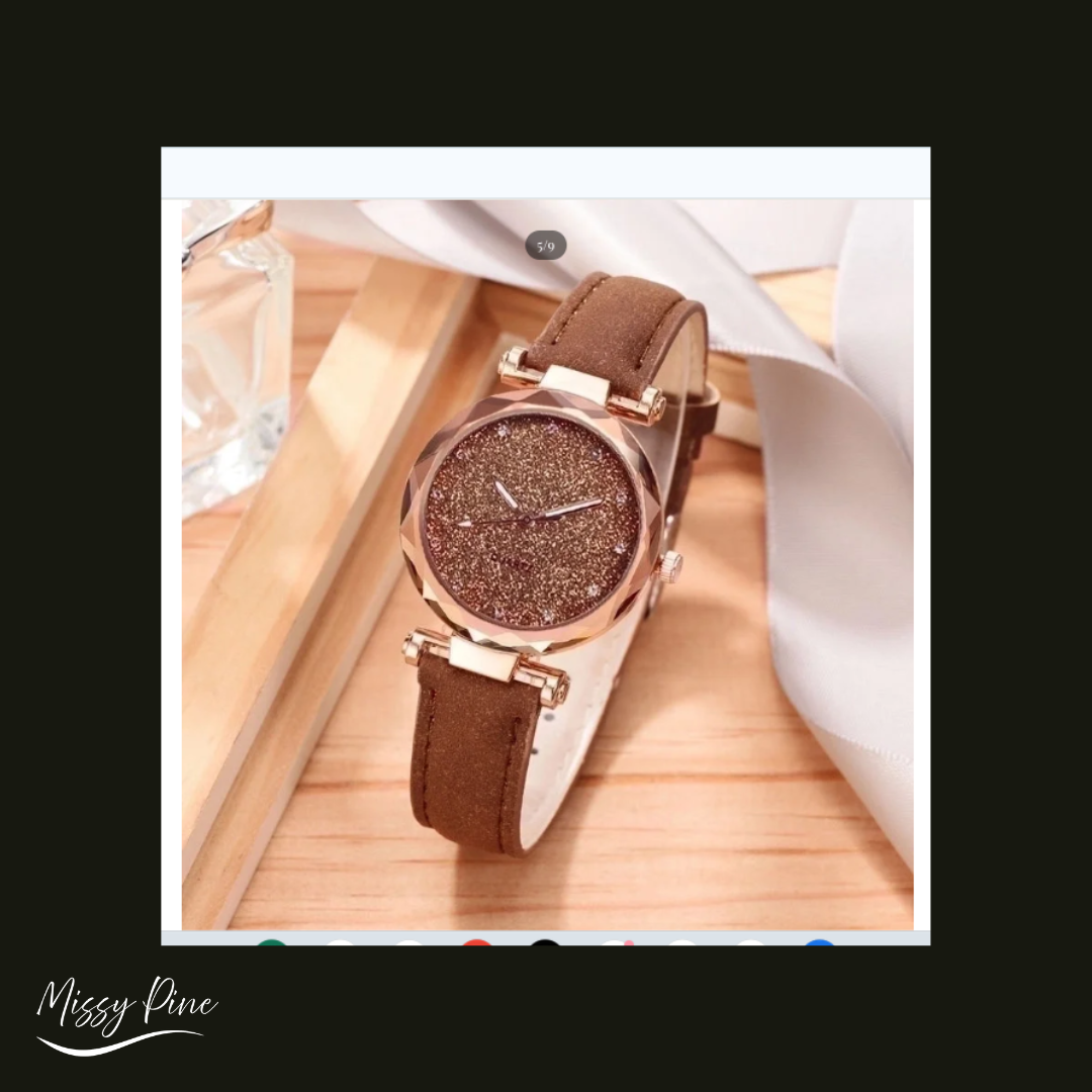 Buckle Quartz Time Tellers