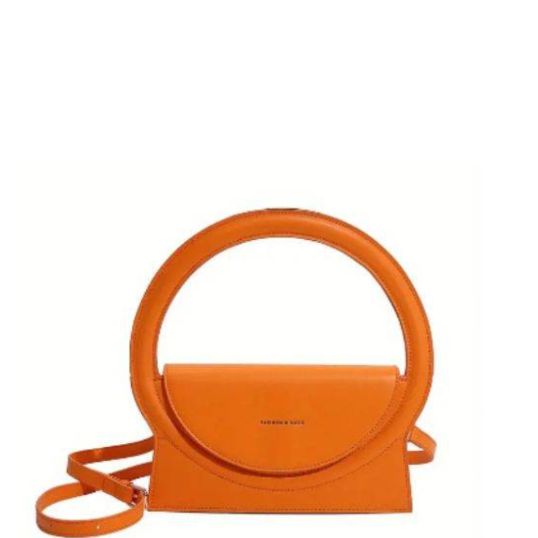 Oval Satchel Handbag
